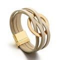 PULSERA DE CUERO DOLY