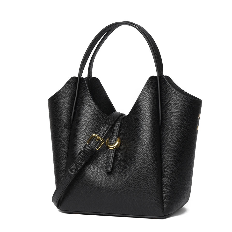 BOLSA DE PIEL GENUINA DE VACA FABI