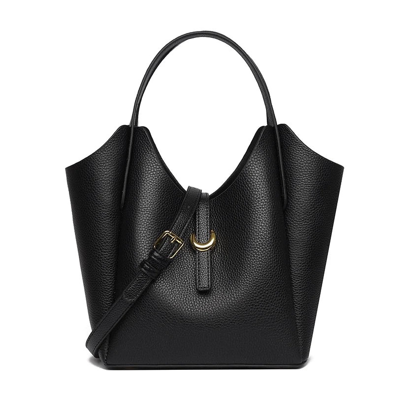 BOLSA DE PIEL GENUINA DE VACA FABI