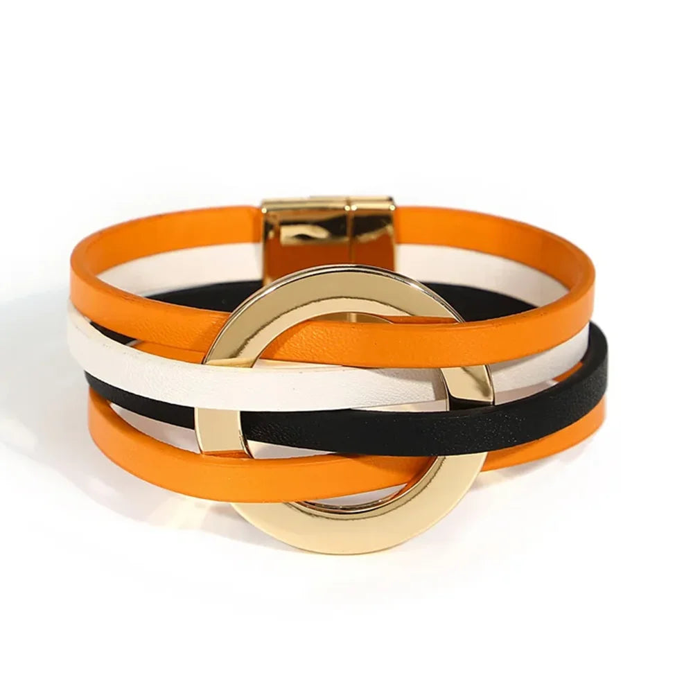 PULSERA DE CUERO DOLY