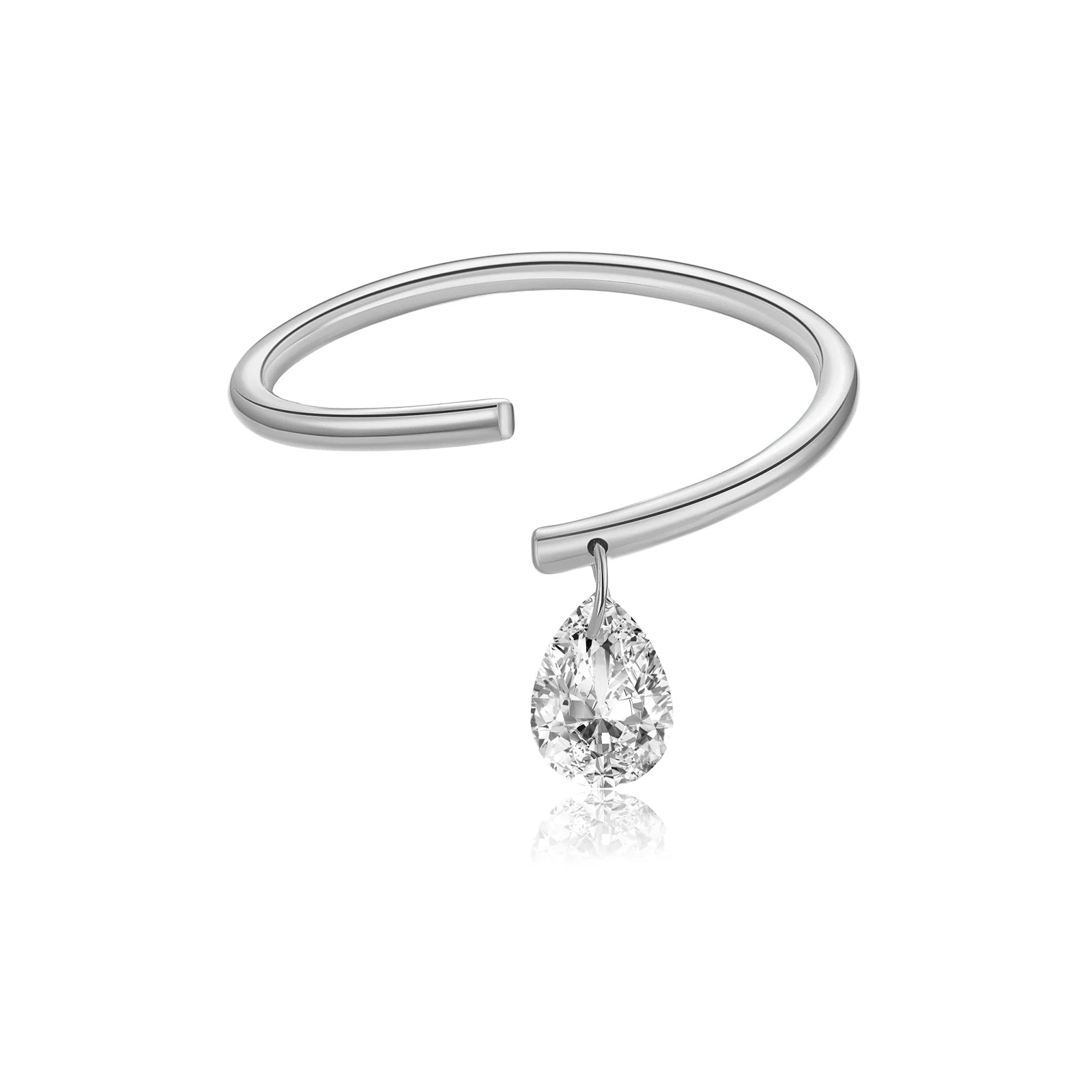 ANILLO COLGANTE PLATA DE LEY 925 HYPOALERGENIC