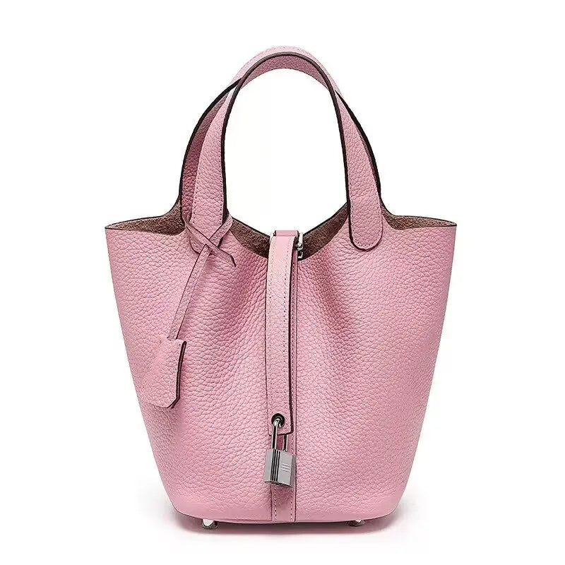 BOLSA CUBE DE PIEL AUTENTICA DE VACA