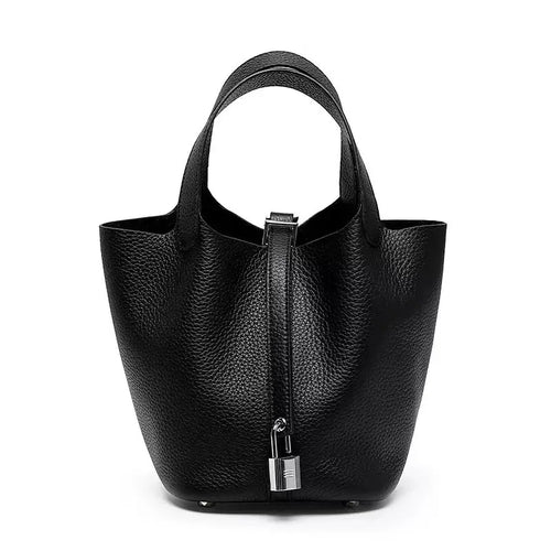 BOLSA CUBE DE PIEL AUTENTICA DE VACA