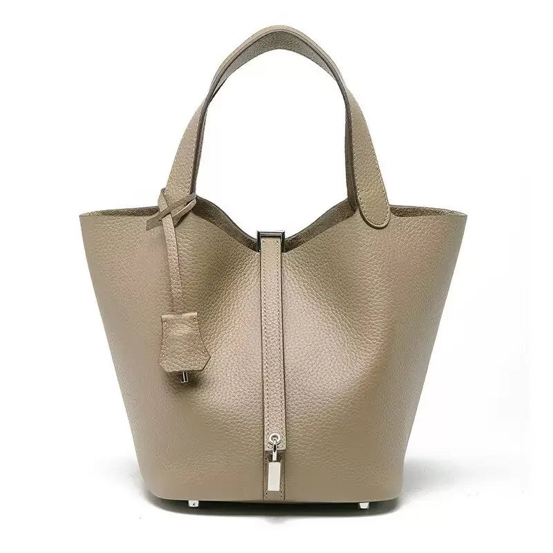 BOLSA CUBE DE PIEL AUTENTICA DE VACA