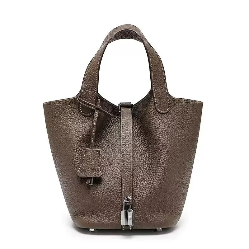 BOLSA CUBE DE PIEL AUTENTICA DE VACA