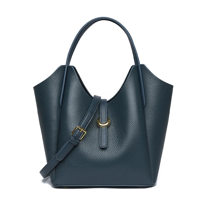 BOLSA DE PIEL GENUINA DE VACA FABI