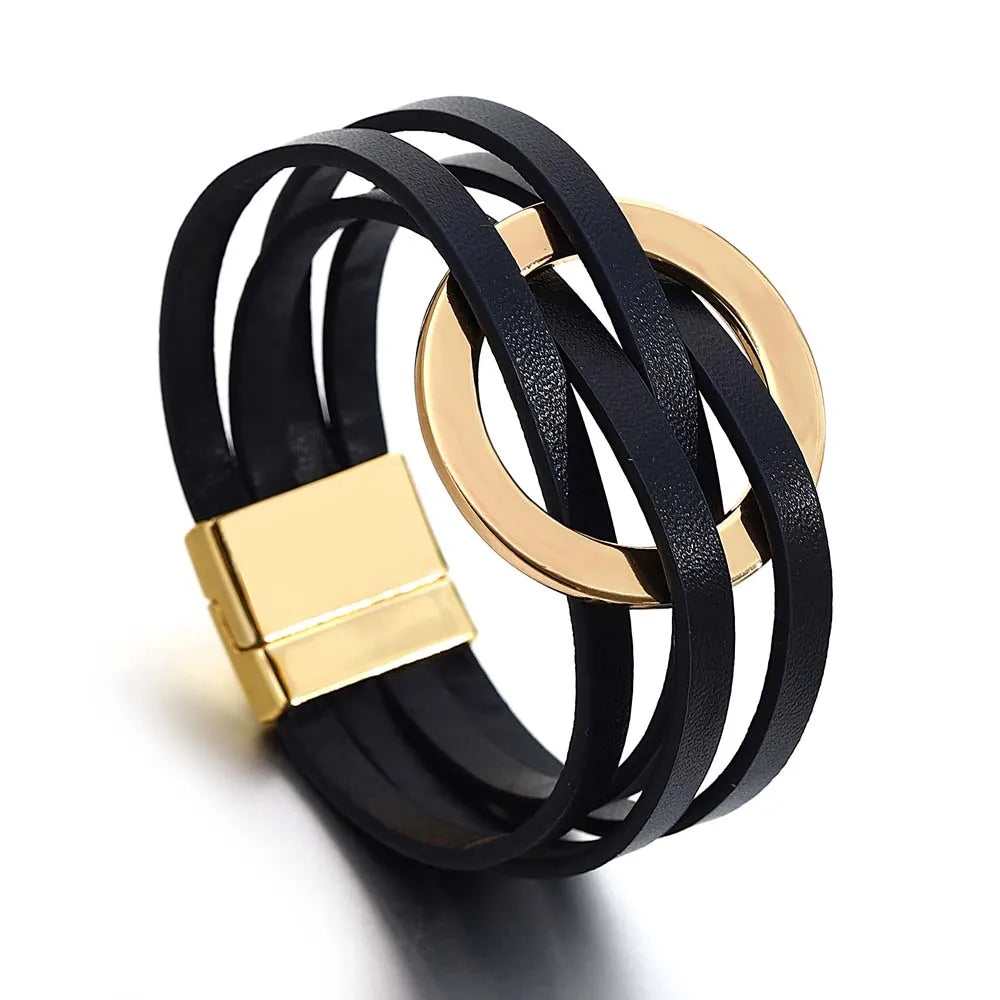PULSERA DE CUERO DOLY